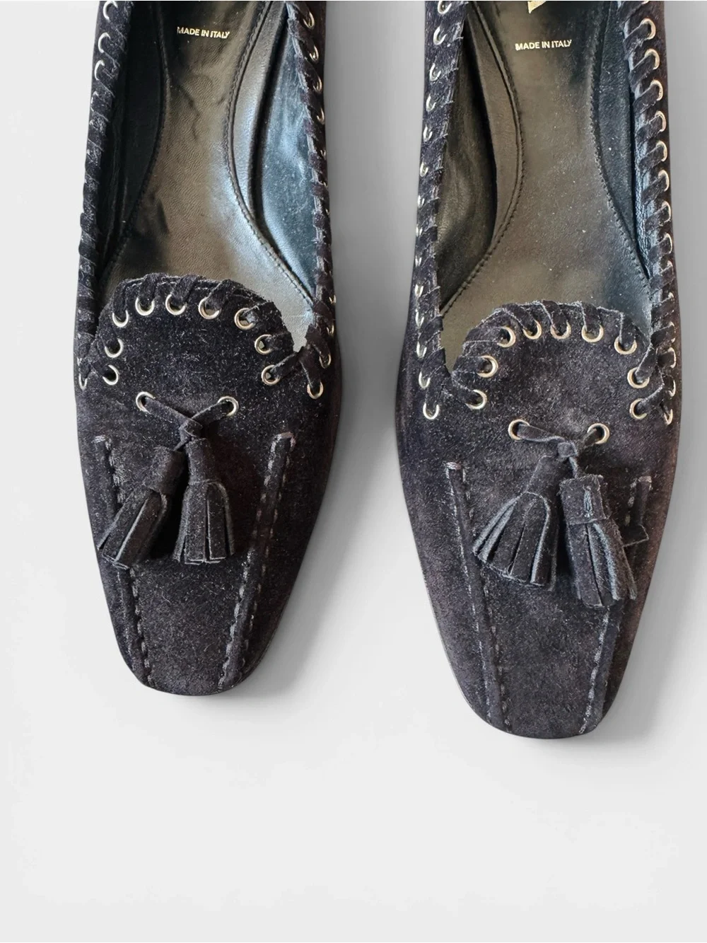 Vintage‎ PRADA Suede Loafers Size 41